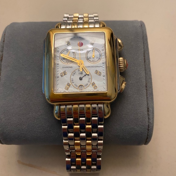 MICHELE Deco Chronograph Watch - Picture 9 of 9